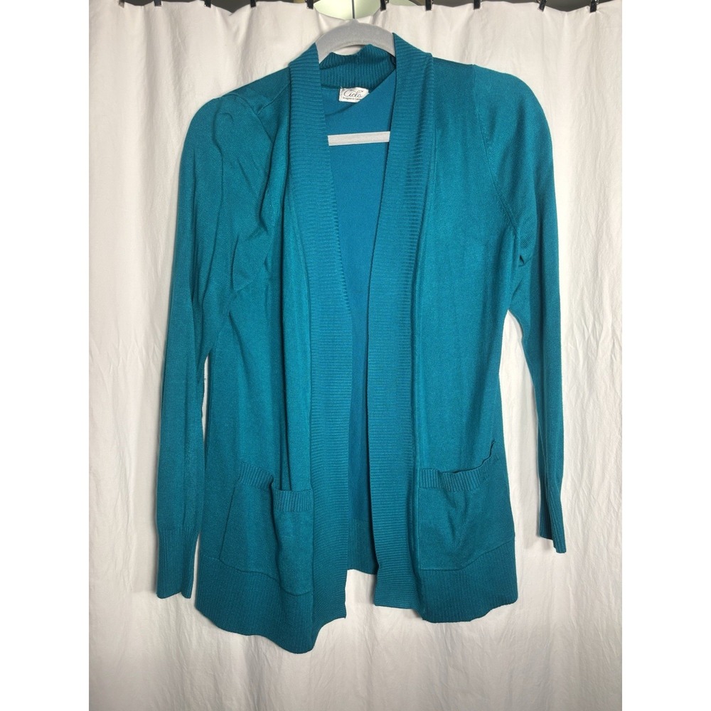Teal Green Cielo Cardigan Large I9